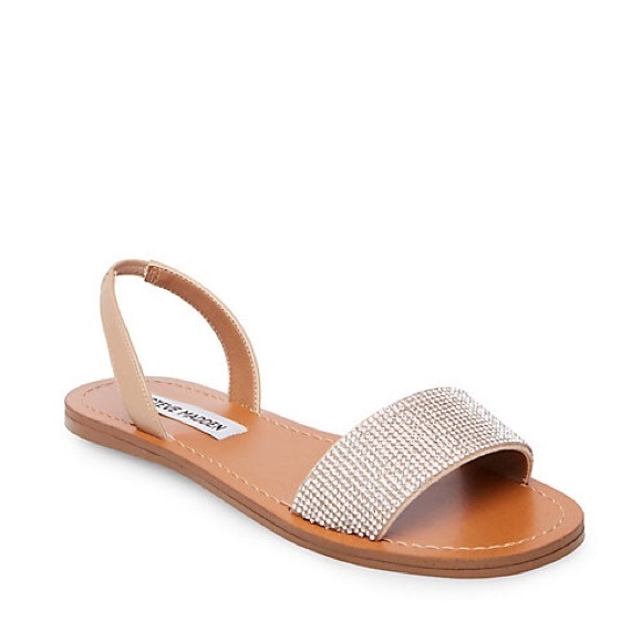 rhinestone steve madden sandals